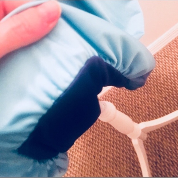 Xscape Blue Y2K Ombré Bubble Cocktail Dress Size 4 - Picture 10 of 12